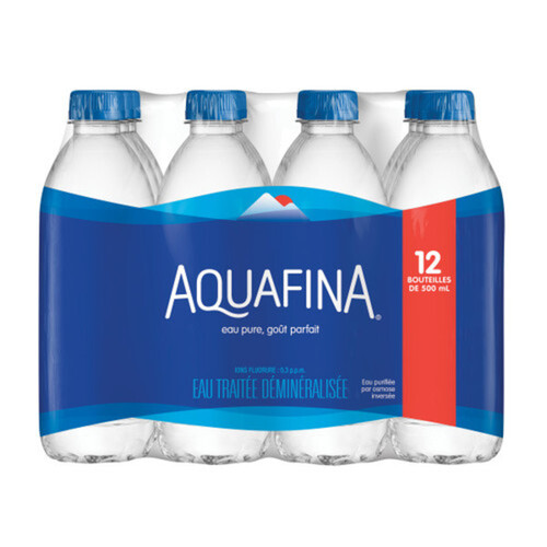 Aquafina Water 12 x 500 ml (bottles)