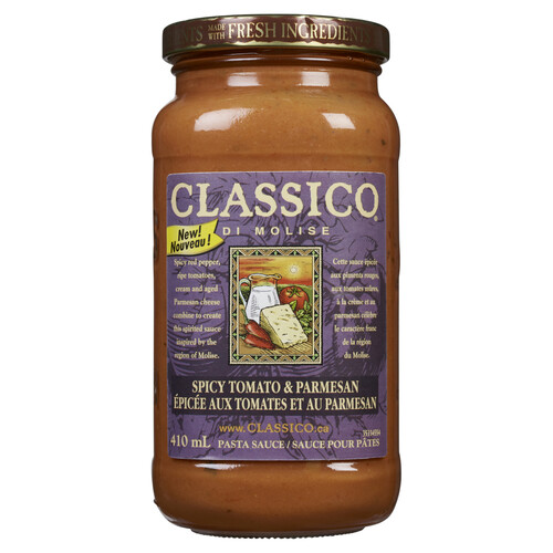 Classico Di Molise Pasta Sauce Spicy Tomato & Parmesan 410 ml