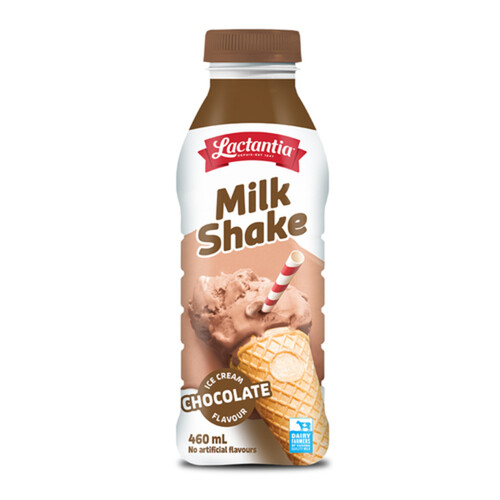 Lactantia 3% Milkshake Chocolate 460 ml (bottle)