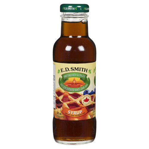 E.D. Smith Table Syrup Less Sugar 375 ml