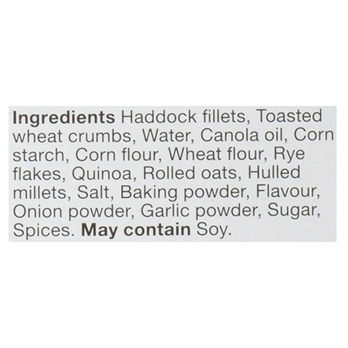 Janes Frozen Haddock Multigrain Breaded 450 g
