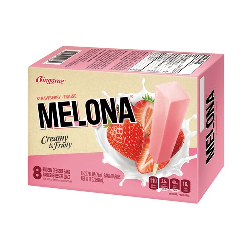 Binggrae Melona Ice Bars Strawberry 560 ml