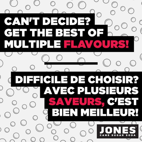 Jones Craft Soda Assorted Flavour Variety Pack 12 x 355 ml (bottles)
