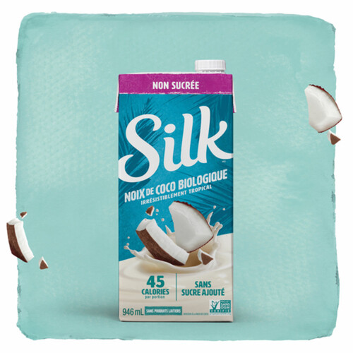 Silk Organic Dairy-Free Coconut Beverage Unsweetened 946 ml