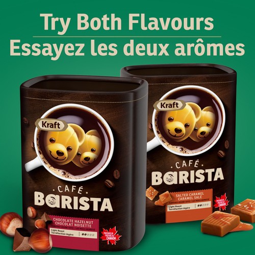 Kraft Cafe Barista Flavoured Ground Coffee Chocolate Hazelnut 340 g