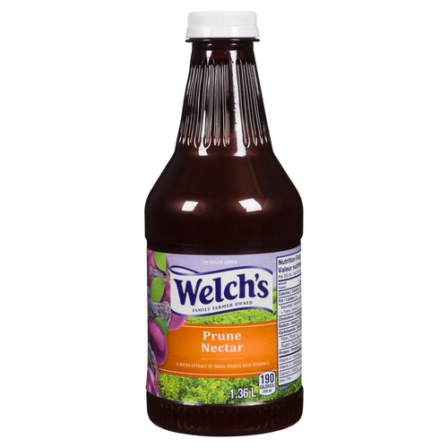 Welch's No Sugar Added Prune Nectar 1.36 L