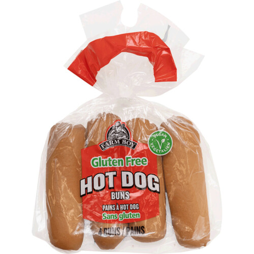 Farm Boy Gluten-Free Hot Dog Buns 272g (frozen)