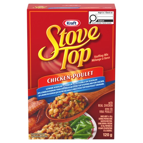 Stove Top Stuffing Mix Chicken Low Sodium 120 g