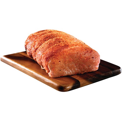Roasted Pork Loin Rib Roast Boneless Garlic & Red Pepper 
