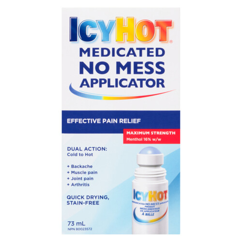 Icy Hot No Mess Pain Relief Applicator 73 ml