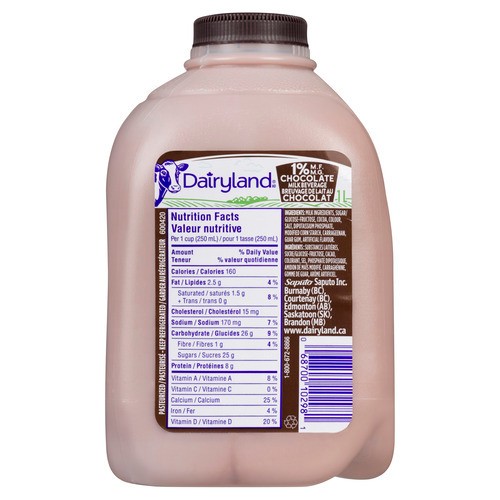 Dairyland Beverage 1% Milk Chocolate 1 L