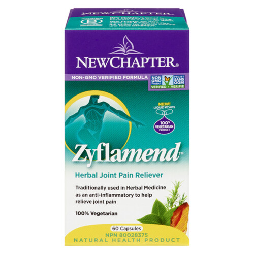 New Chapter Supplements Zyflamend 60 EA