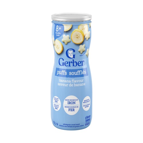 Gerber Graduates Banana Puffs 42 g Voilà Online Groceries Offers