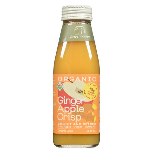 Greenhouse Organic Juice Ginger Apple Crisp 300 ml (bottle)