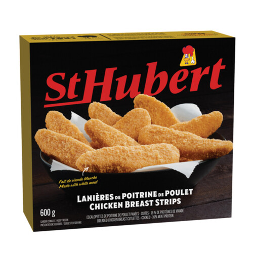 St-Hubert Chicken Breast Strips 600 g (frozen)