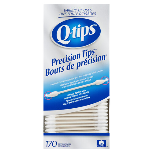 Q-Tips Precision Tip Cotton Swabs 170 Pack