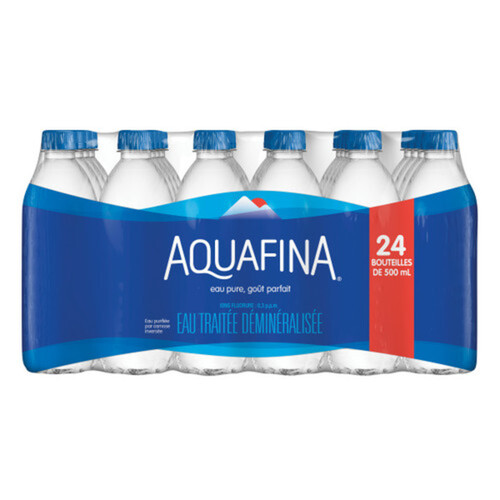 Aquafina Bottled Water 24 x 500 ml (bottles)