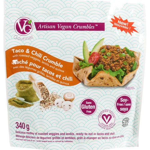 Gourmet Vegetarian Vegan Taco And Chili Crumble 340 g