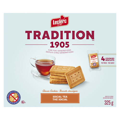 Leclerc 1905 Tradition Cookies Social Tea 325 g