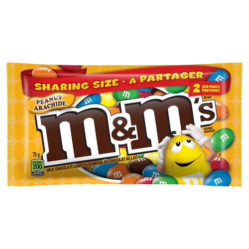 M&M's Peanut Candy King Size 75 g