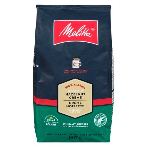 Melitta Whole Bean Coffee Hazelnut Creme 907 g