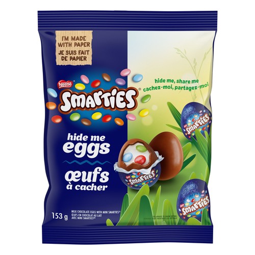 Smarties Hide Me Eggs Chocolate 153 g