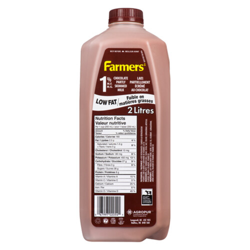 Farmers 1% Milk Chocolate 2 L