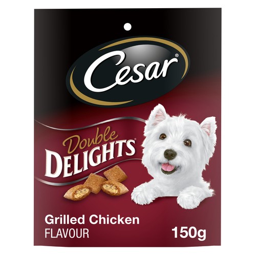 Cesar Double Delights Treats for Small Adult Dogs Chicken 150 g