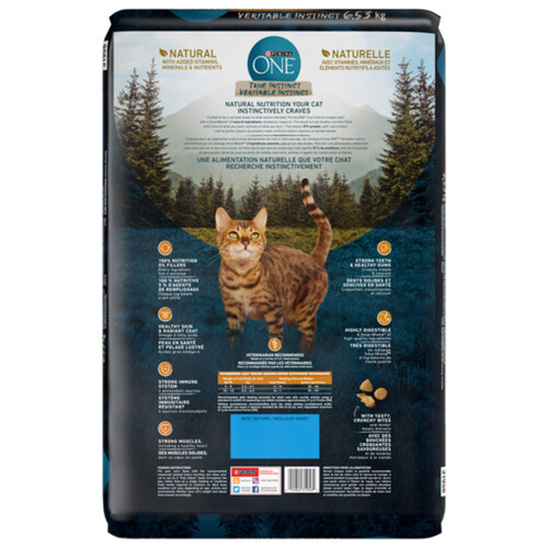 Purina ONE Grain-Free Dry Cat Food True Instinct Real Chicken 6.53 kg