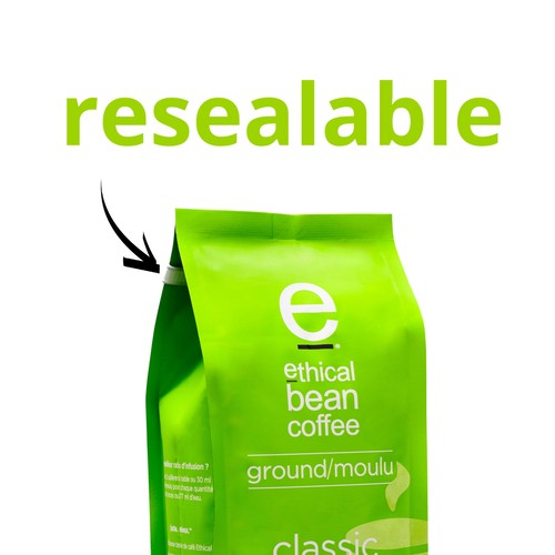 Ethical Bean Organic Ground Coffee Classic Medium Roast 227 g