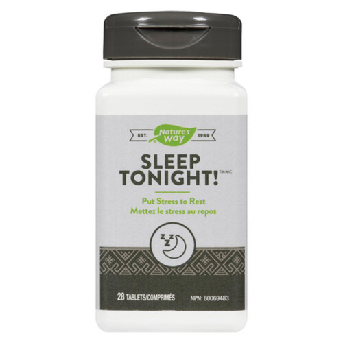 Nature's Way Supplement Sleep Tonight Tablets 28 Count