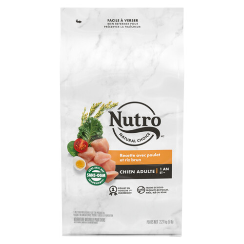 Nutro Natural Choice Adult Dry Dog Food Chicken & Brown Rice Recipe 2.27kg