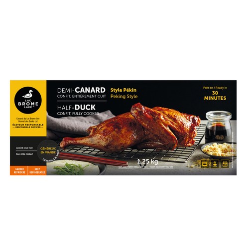 Brome Lake Ducks Confit Half Duck Peking Style 1.25 kg