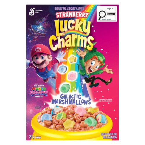 Lucky Charms Strawberry Cereal With Marshmallows 297 g