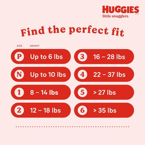 Huggies Diapers Little Snugglers Size 3 76 Count