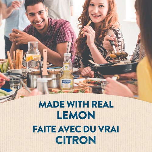 Hellmann'S Vinaigette Lemon Za’Atar Salad Dressing For Salads gain Bowls 475 ml