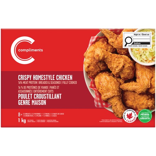 Compliments Frozen Home Style Chicken Crispy 1 kg