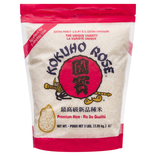 Kokuho Rose Premium Rice White 2.26 kg