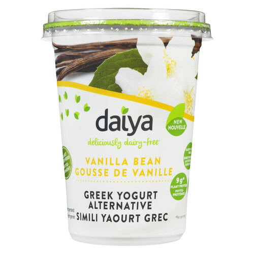 Daiya Dairy Free Greek Yogurt Alternative Vanilla Bean 454 g