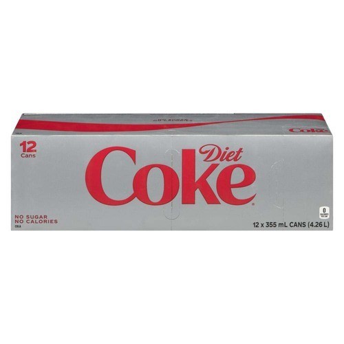 Diet Coke Soda Fridge Pack 12 x 355 ml (cans)