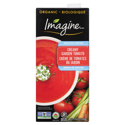 Imagine Organic Soup Creamy Garden Tomato 1 L