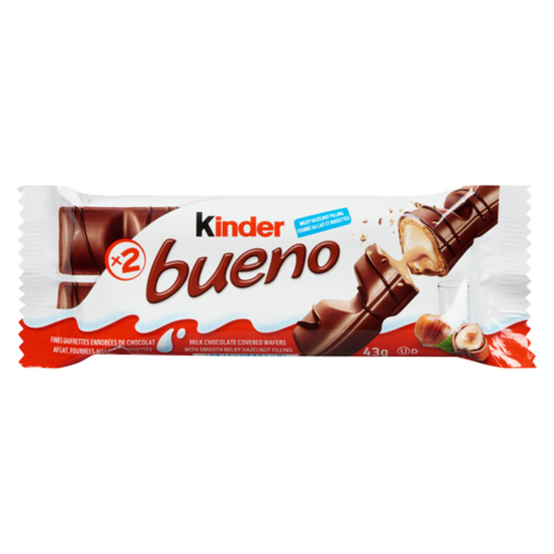 Kinder Chocolate Bar Bueno 43 g Voilà Online Groceries & Offers