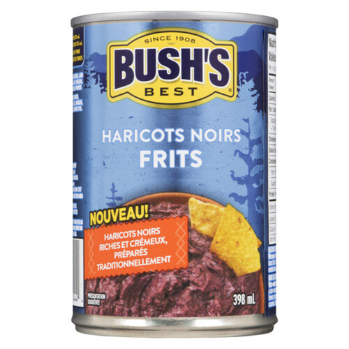 Bush Refried Black Beans 398 ml