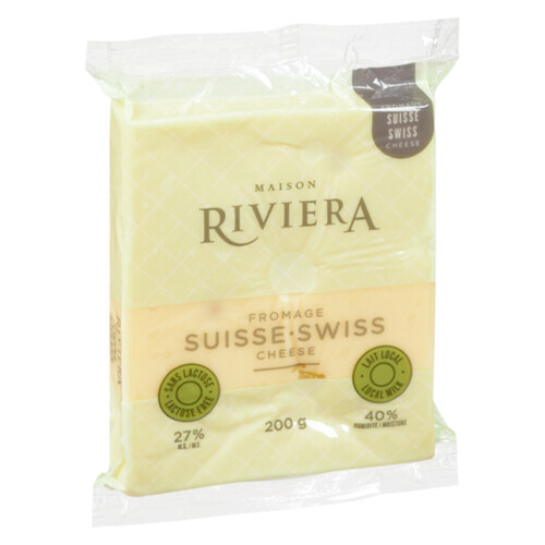 Riviera Lactose-Free Cheese Swiss Chaliberg 200 g