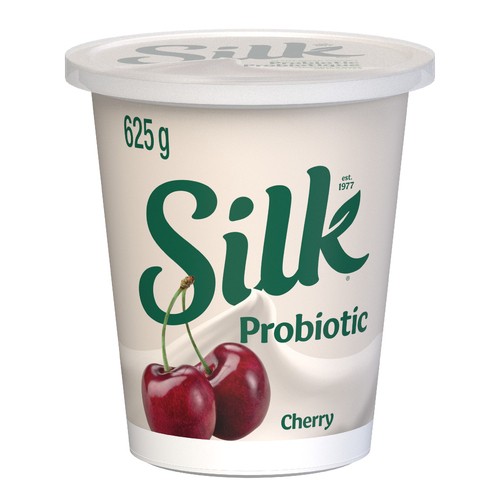 Silk Plant Based Probiotics Yogurt Cherry 625 g