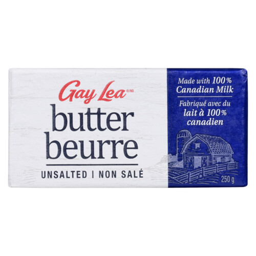 Gay Lea Butter Unsalted 250 g