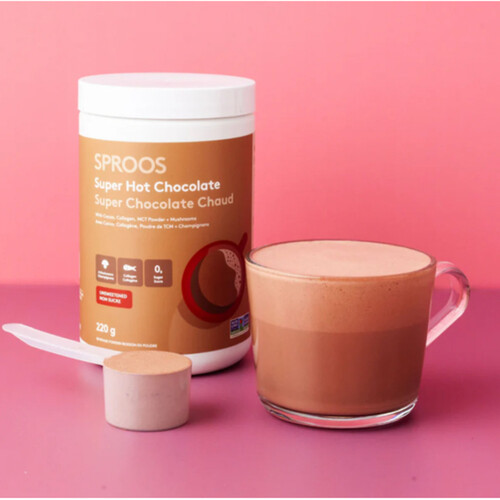 Sproos Supplement Super Hot Chocolate Powder 220 g