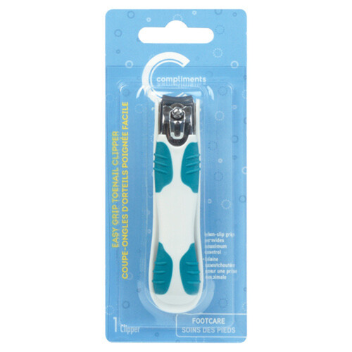 Compliments Toenail Clipper Easy Grip 