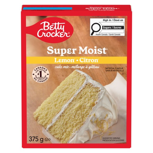 Betty Crocker Super Moist Cake Mix Lemon 375 g