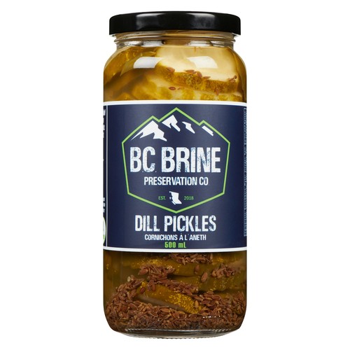 BC Brine Dill Pickles 500 ml